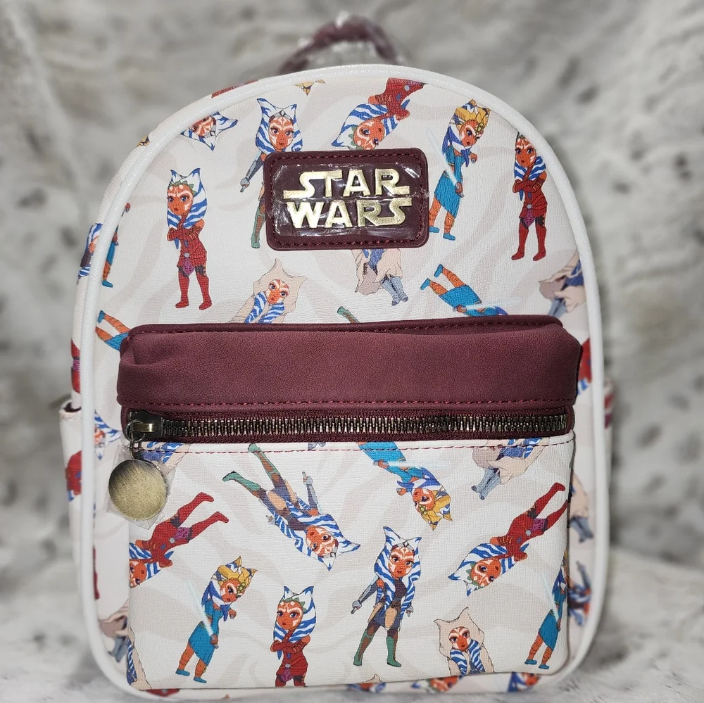 Star Wars Ahsoka Allover Print Mini Backpack